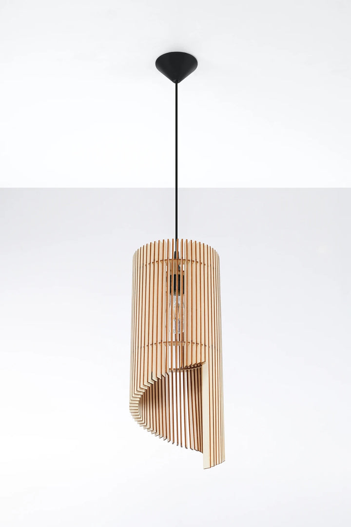ALEXIA Wood Pendant Light, Pendant lamp ALEXIA wood