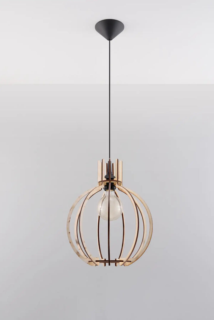 ARANCIA Natural Wood Pendant Light