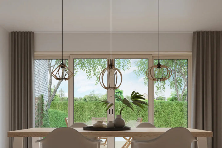 ARANCIA Natural Wood Pendant Light