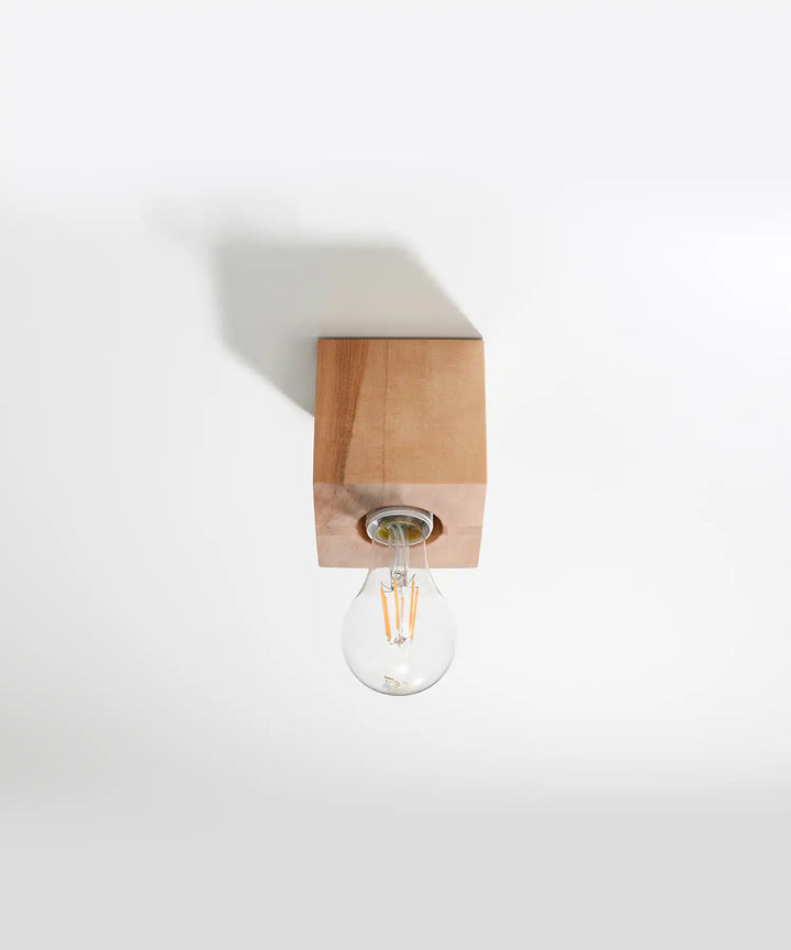 ARIZ Natural Wood Ceiling Light