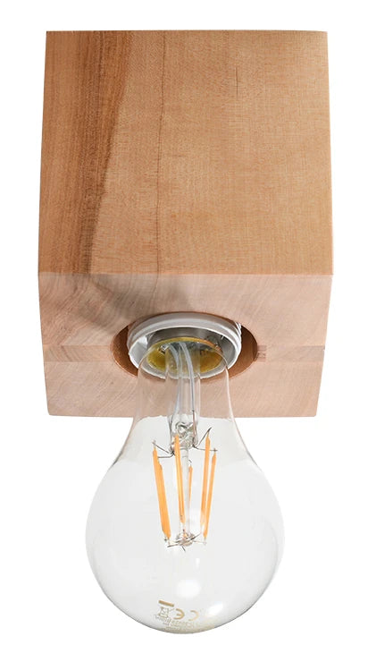 ARIZ Natural Wood Ceiling Light