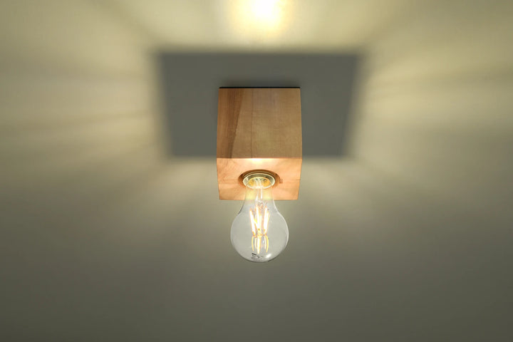 ARIZ Natural Wood Ceiling Light