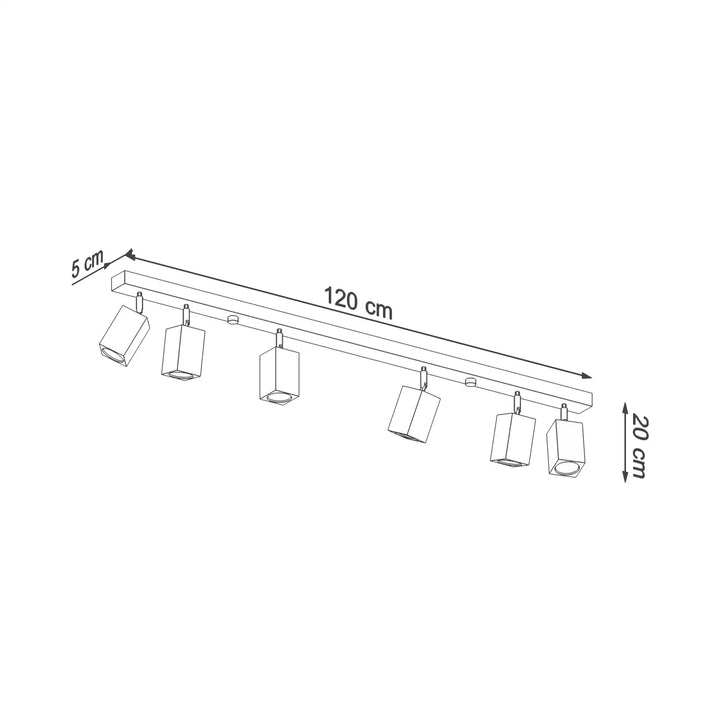 KEKE Oak Ceiling Spot Light