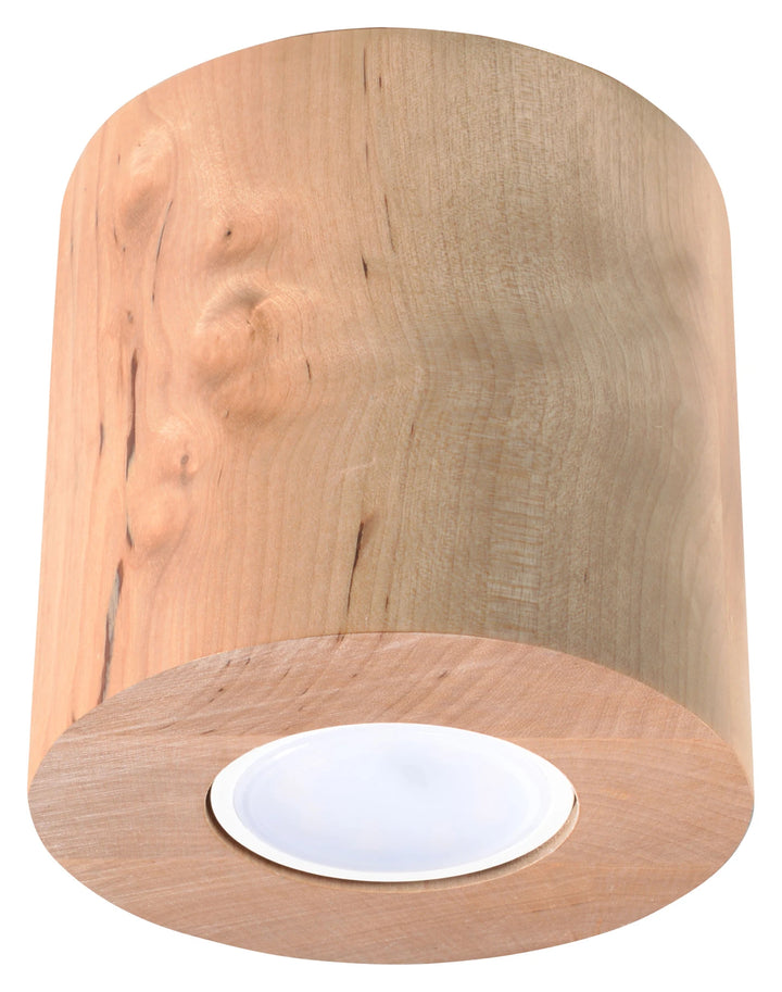 ORBIS Natural Wood Ceiling Light