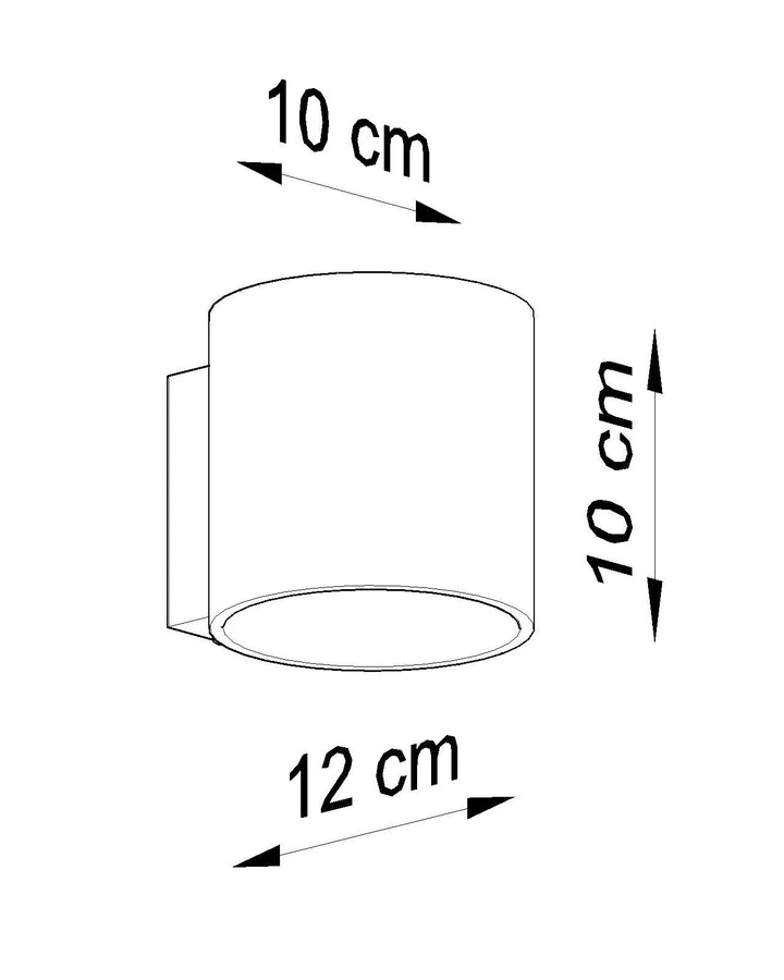 ORBIS Natural Wood Wall Light