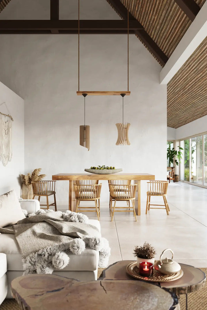 ORIANA Wood Pendant Light