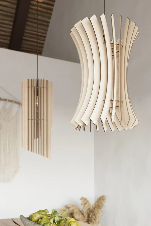 ORIANA Wood Pendant Light