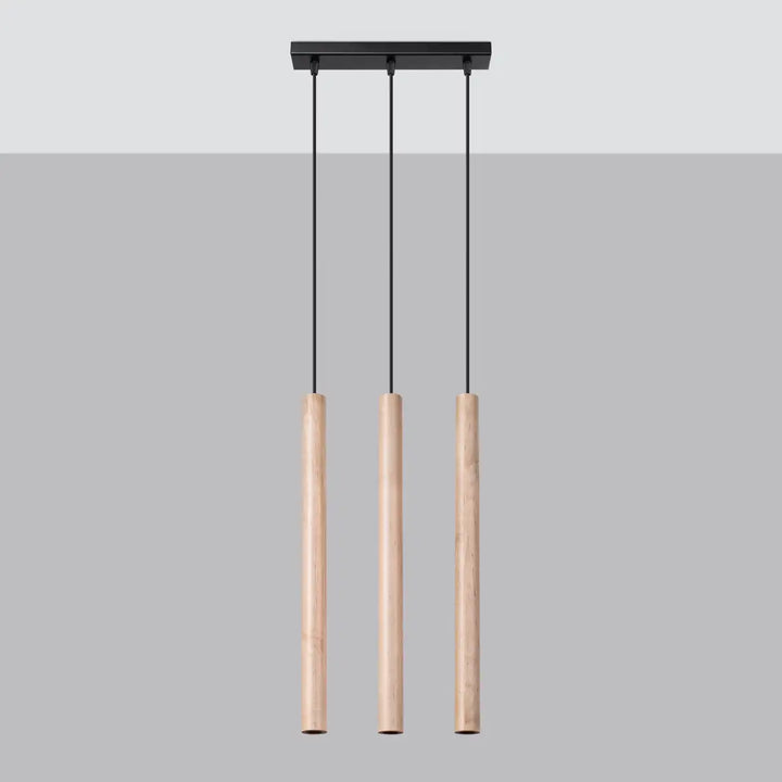 PASTELO Natural Wood Pendant Light