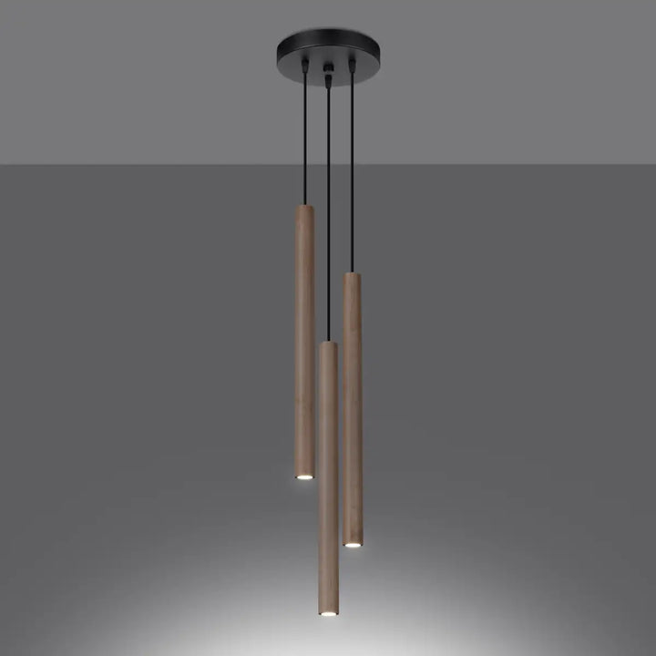 PASTELO Natural Wood Pendant Light