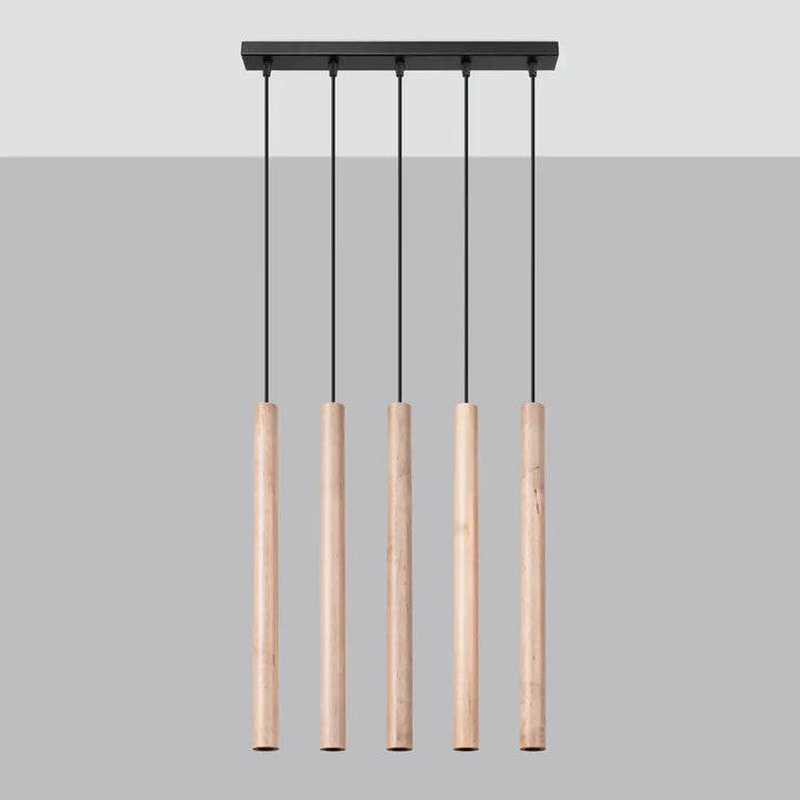 PASTELO Natural Wood Pendant Light