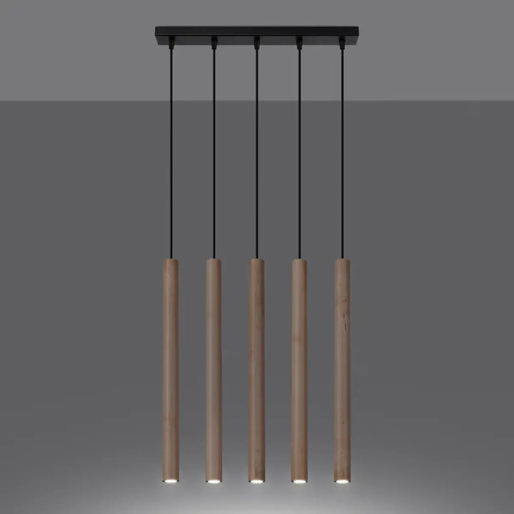 PASTELO Natural Wood Pendant Light