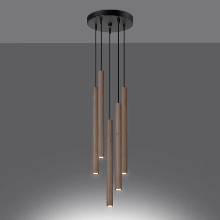PASTELO Natural Wood Pendant Light