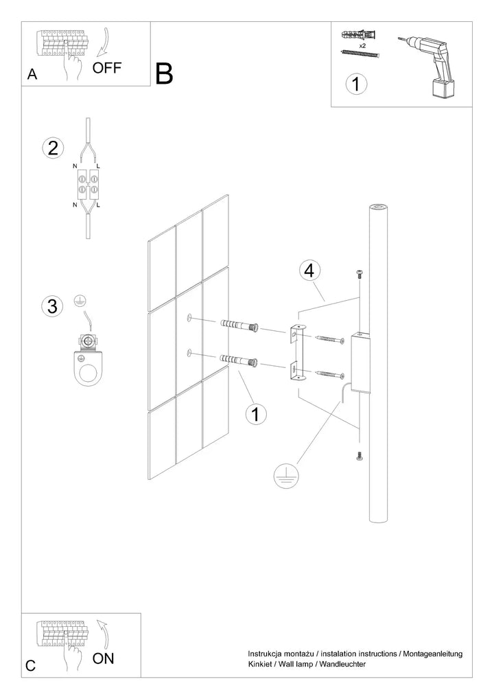 PASTELO Wall Light
