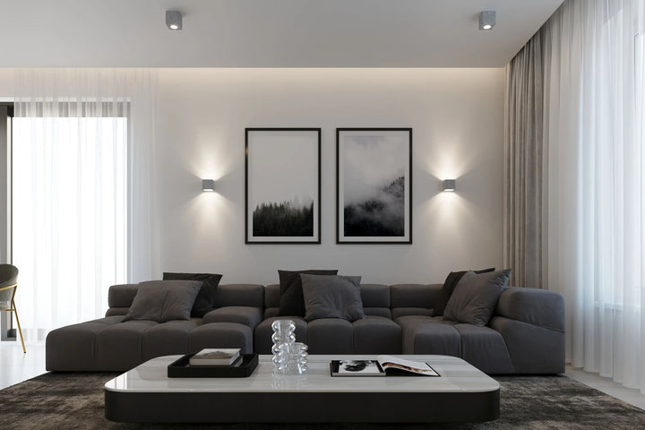 QUAD Concrete Wall Light