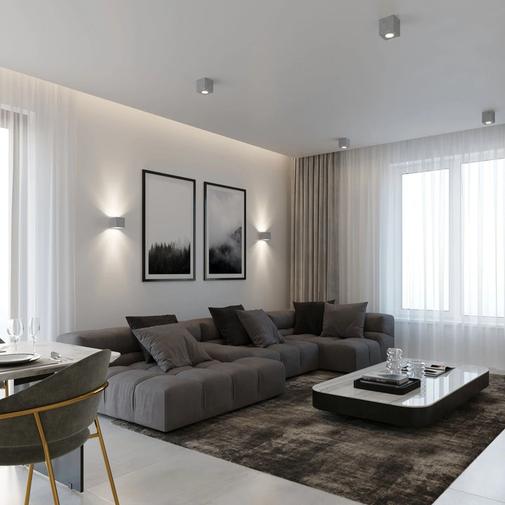 QUAD Concrete Wall Light