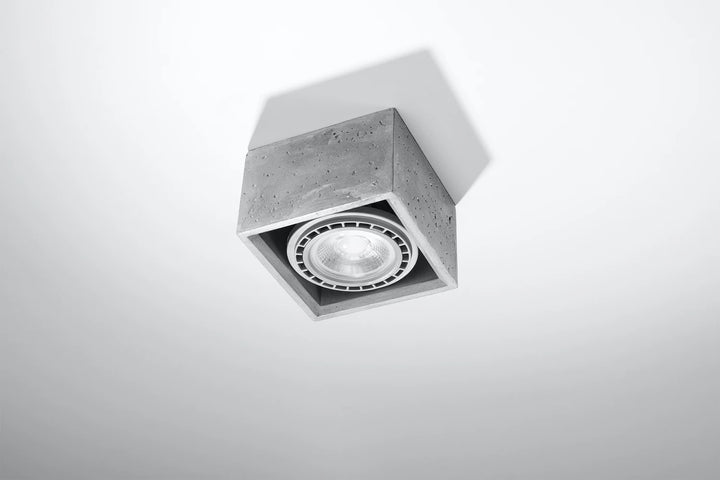 QUATRO Concrete Ceiling Light