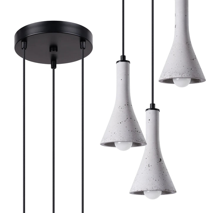 REA Concrete Pendant Light