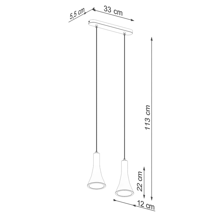 REA Concrete Pendant Light
