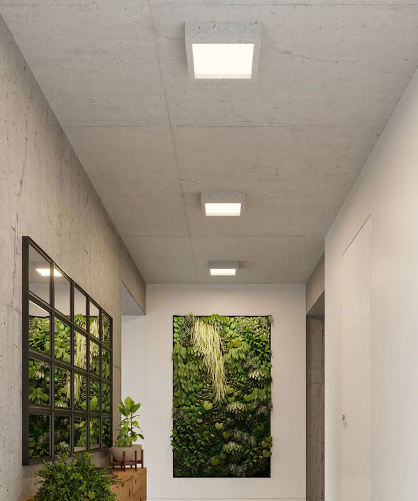 RIZA Concrete Ceiling Light