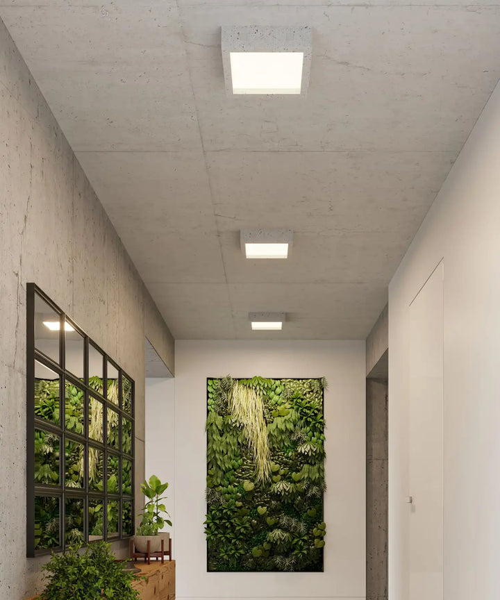 RIZA Concrete Ceiling Light