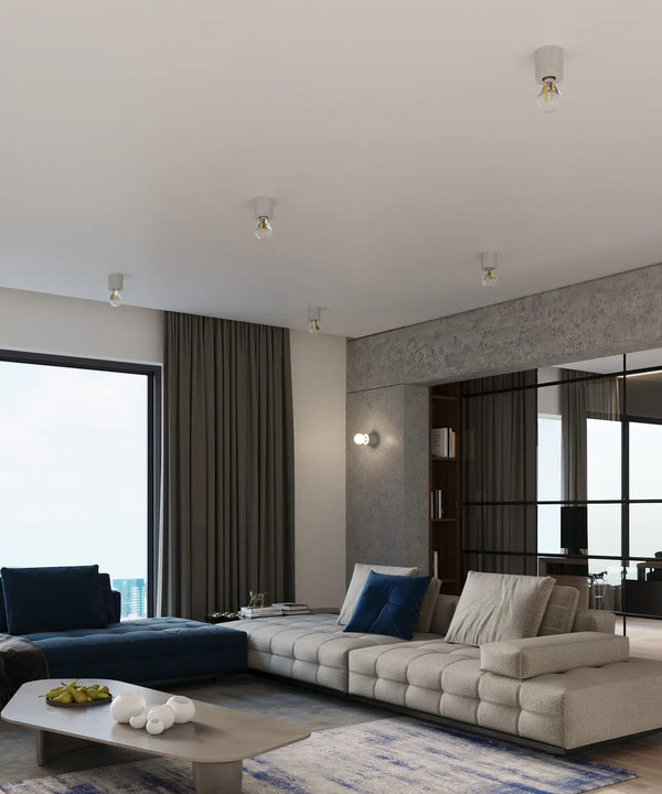 SALGADO Concrete Ceiling Light