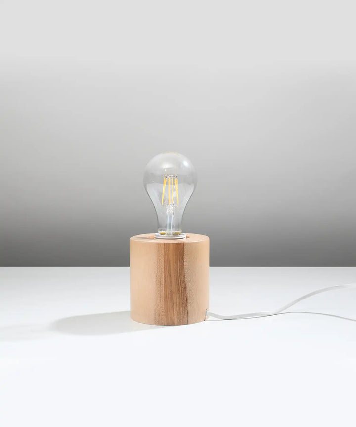 SALGADO Natural Wood Table Lamp