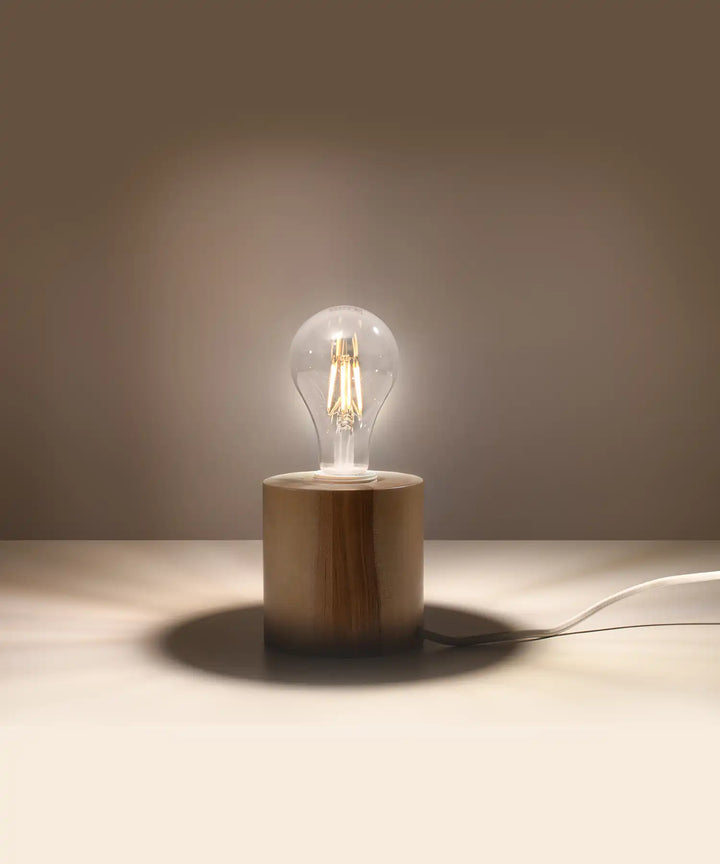 SALGADO Natural Wood Table Lamp