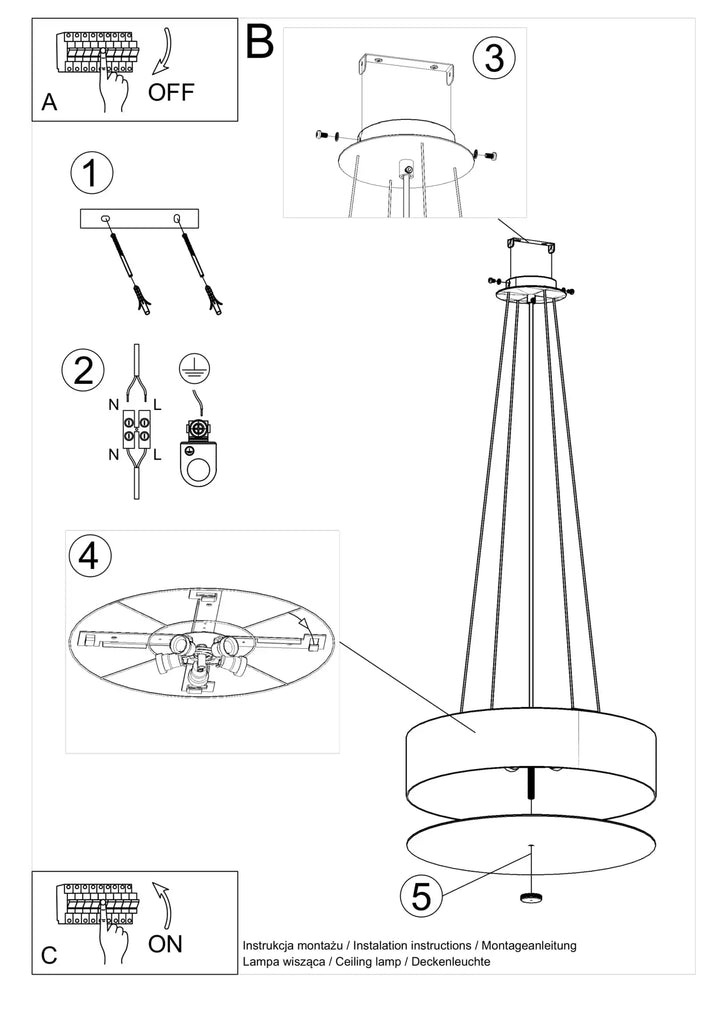 SKALA Chandelier